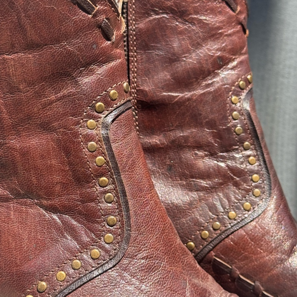Old Gringo Brand Women’s Leather Western Cowgirl Ankle Boots Size 7.5 - Picture 4 of 11